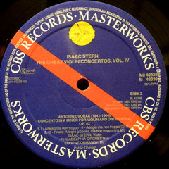 Isaac Stern - AntonÃn Dvořák ⦠Édouard Lalo, Camille Saint-Saëns, Jean Sibelius - The Great Violin Concertos, Volume 4: The Romantic Era-2 (Vinyl) (2 LP) Image