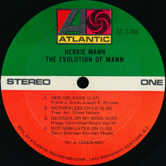 Herbie Mann - The Evolution Of Mann (Vinyl) (2)
