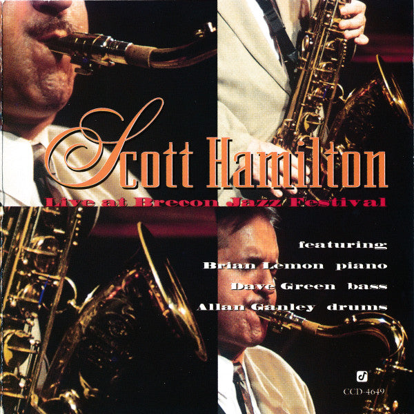 Scott Hamilton - Live At Brecon Jazz Festival (CD) Image
