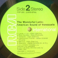 Ernesto Torrealba Y Su Los Araucanos (2), Hermanos Chirinos Conducted By Freddy Leon - The Wonderful Latin-American Sound Of Venezuela (Vinyl)