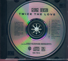 George Benson - Twice The Love (CD) Image
