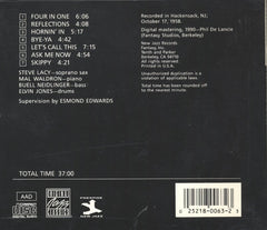 Steve Lacy - Reflections: Steve Lacy Plays Thelonious Monk (CD) Image