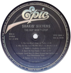 Shakin' Stevens - The Bop Won't Stop (Vinyl)