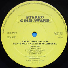 Pedro Martinez, His Orchestra And Chorus - Latin Carnival (Vinyl)