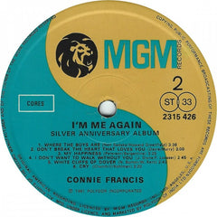 Connie Francis - I'm Me Again - Silver Anniversary Album (Vinyl) Image
