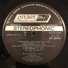 Luciano Pavarotti, National Philharmonic Orchestra, Kurt Herbert Adler - O Holy Night (Vinyl) Image