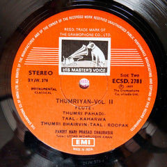 Hariprasad Chaurasia - Thumriyan Vol. II (Enchanting Thumris On The Flute) (Vinyl) Image