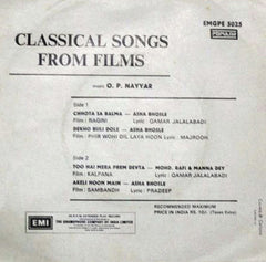Various - Classical Songs From Films (45-RPM)