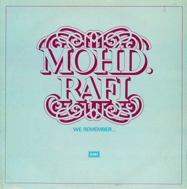 Mohammed Rafi - We Remember... (Vinyl) (2 LP) Image