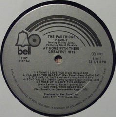 Partridge Family, The Starring Shirley Jones (2) • Featuring David Cassidy - The Partridge Family At Home With Their Greatest Hits (Vinyl) Image