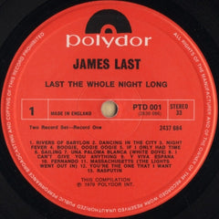 James Last - Last The Whole Night Long: 50 Non-Stop Party Greats From James Last. (Vinyl) (2 LP) Image