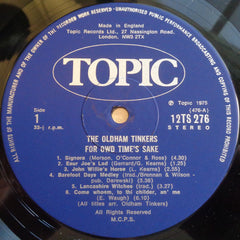 Oldham Tinkers, The - For Old Time's Sake (Vinyl) Image