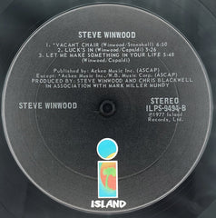 Steve Winwood - Steve Winwood (Vinyl) Image