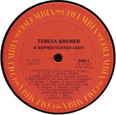 Teresa Brewer With Shelly Manne & His Men - A Sophisticated Lady (Vinyl)