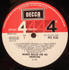 Werner Müller Und Sein Orchester - Spectacular Tangos (Vinyl) Image