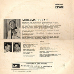 Mohammed Rafi - Hindustani Ghazals And Geets (Vinyl)