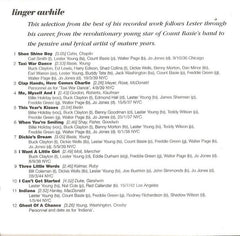 Lester Young - Linger Awhile (CD)