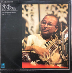 Nikhil Banerjee - In Memoriam (Vinyl)