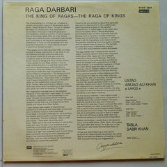 Amjad Ali Khan - Raga Darbari (Vinyl)