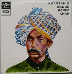 Abdul Karim Khan - Khansahib Abdul Karim Khan (Vinyl) Image