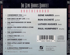 Gene Harris Quartet, The - Brotherhood (CD) Image