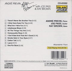 André Previn With Joe Pass & Ray Brown - After Hours (CD) Image