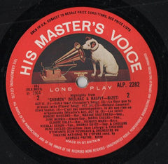 Georges Bizet - Maria Callas, Nicolai Gedda, Robert Massard, Andréa Guiot, Les Chœurs René Duclos, Orchestre National De L'Opéra De Paris, Georges Prêtre - Carmen (Extraits) (Vinyl) Image