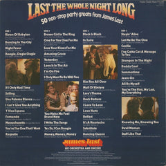 James Last - Last The Whole Night Long: 50 Non-Stop Party Greats From James Last. (Vinyl) (2 LP) Image