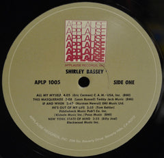 Shirley Bassey - All By Myself (Vinyl) Image