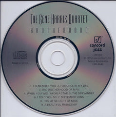 Gene Harris Quartet, The - Brotherhood (CD) Image