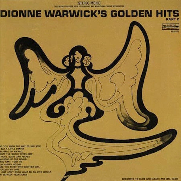Dionne Warwick - Golden Hits Part 2 (Vinyl) Image