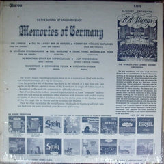 101 Strings - Memories Of Germany (Vinyl) Image