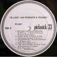 Ferrante & Teicher - In Love With Ferrante & Teicher (Vinyl) Image