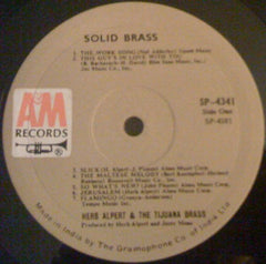 Herb Alpert & The Tijuana Brass - Solid Brass (Vinyl) Image