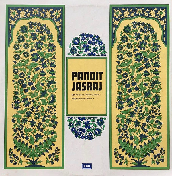Pandit Jasraj - Nat Narayan, Khamaj Bahar, Nagad-dhwani Kanhra (Vinyl) Image