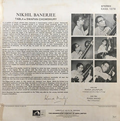 Nikhil Banerjee - Raga Jaunpuri / Raga Mand (Vinyl)
