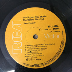 David Cassidy - The Higher They Climb - The Harder They Fall (Vinyl) Image