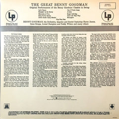Benny Goodman, Benny Goodman And His Orchestra, Benny Goodman Quartet, The and Benny Goodman Sextet - The Great Benny Goodman (Vinyl)