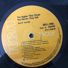 David Cassidy - The Higher They Climb - The Harder They Fall (Vinyl) Image
