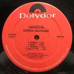 Vangelis - Opera Sauvage (Vinyl) Image