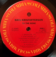Kris Kristofferson - To The Bone (Vinyl) Image