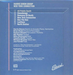 Harris Simon Group With Joe Farrell & Michael Brecker - New York Connection (CD) Image