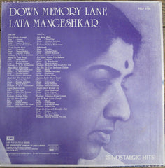Lata Mangeshkar - Down Memory Lane (Vinyl) Image