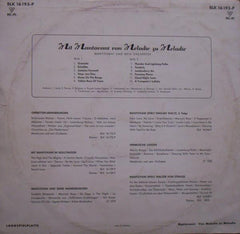 Mantovani And His Orchestra - Mit Mantovani Von Melodie Zu Melodie (Vinyl)