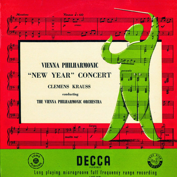 Johann Strauss Jr. - Clemens Krauss, Josef Strauß - Vienna Philharmonic "New Year" Concert (Vinyl) Image
