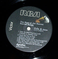 Jim Reeves - The Best Of Jim Reeves Sacred Songs (Vinyl) Image