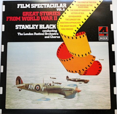 Stanley Black Conducting London Festival Orchestra, The - Film Spectacular Vol. 6 Great Stories From World War II (Vinyl) Image