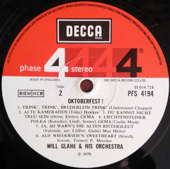 Will Glahé Und Sein Orchester - Oktoberfest! (Vinyl) Image