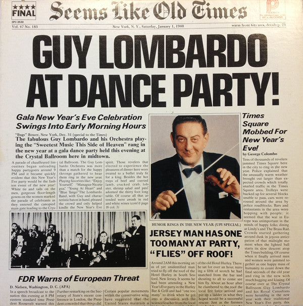 Guy Lombardo - Seems Like Old Times (Vinyl) Image