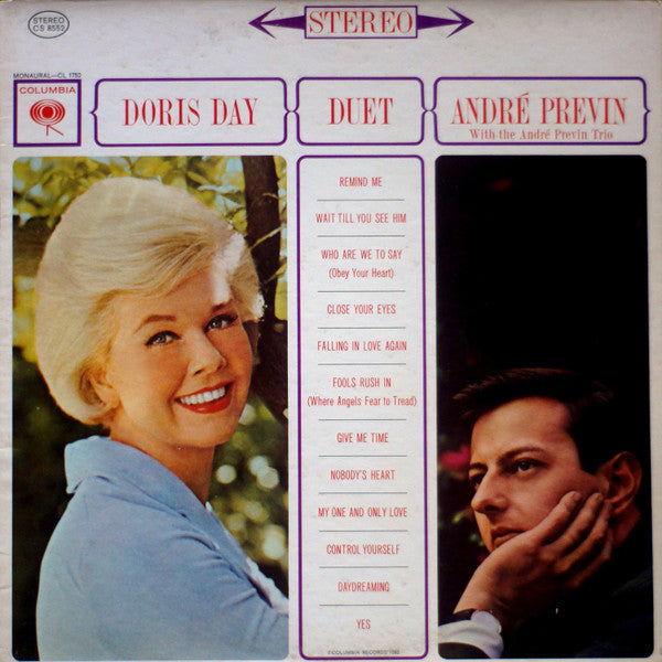 Doris Day And André Previn With André Previn Trio, The - Duet (Vinyl) Image